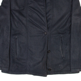 BEN SHERMAN Mens Overcoat Jacket Black M