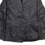 SKINZ Womens Jacket Black Leather M
