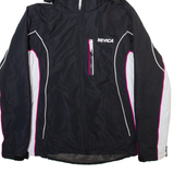 NEVICA Womens Rain Jacket Black Hooded UK 8