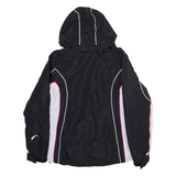 NEVICA Womens Rain Jacket Black Hooded UK 8