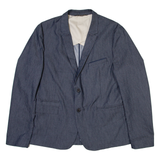 BOSS Mens Blazer Jacket Blue M