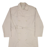 THE BURTON COLLECTION Mens Trench Jacket Beige L