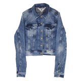 TOMMY HILFIGER Womens Denim Jacket Blue S