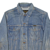 Vintage WRANGLER Mens Denim Jacket Blue 90s S