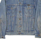 Vintage WRANGLER Mens Denim Jacket Blue 90s S