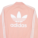 ADIDAS Womens Track Jacket Pink UK 10