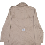 V COLLECTION Mens Trench Jacket Beige M