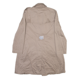 V COLLECTION Mens Trench Jacket Beige M