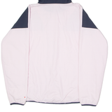 CHAMPION Womens Windbreaker Jacket Pink Hooded Colourblock M