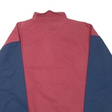 GRAFF LINE Glacier National Park Mens Sweatshirt Red Button Neck L