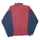 GRAFF LINE Glacier National Park Mens Sweatshirt Red Button Neck L