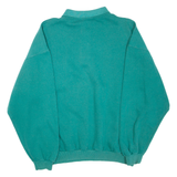 KARLOFF Mens Sweatshirt Green Collared M