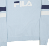 FILA Womens Sweatshirt Blue Crew Neck XL