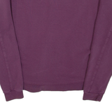 NIKE Cropped Womens Sweatshirt Purple Crew Neck M