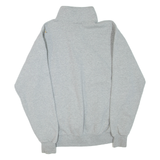 CHAMPION Eco Fleece CCSF Rams Mens Sweatshirt Grey 1/4 Zip USA M