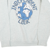 GILDAN Mens Sweatshirt Grey Crew Neck M