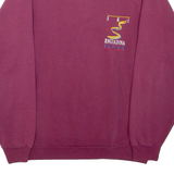 SCREEN STARS Mens Sweatshirt Maroon Crew Neck M