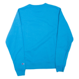 CHAMPION Mens Sweatshirt Blue Crew Neck S