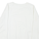 LEVI'S Mens Sweatshirt White Crew Neck M