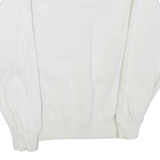 GUESS Mens Sweatshirt White Crew Neck S