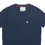 FILA Fila Club Biella Mens T-Shirt Blue M