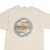 CARGO Mens T-Shirt Beige M