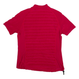 ODLO Mens Jersey Pink 1/4 Zip M