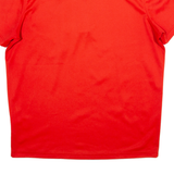 JACK WOLFSKIN Mens Jersey Red 1/4 Zip L