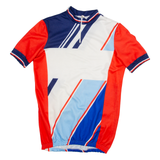 Mens T-Shirt Blue 1/4 Zip M