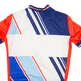 Mens T-Shirt Blue 1/4 Zip M