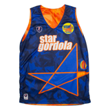 Mens Jersey Blue Sleeveless M