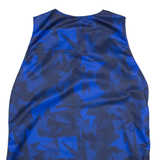 Mens Jersey Blue Sleeveless M