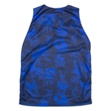 Mens Jersey Blue Sleeveless M