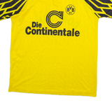 BVB Mens T-Shirt Yellow Collared M