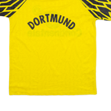BVB Mens T-Shirt Yellow Collared M