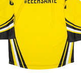 Cardinal Mens Jersey Yellow Long Sleeve V-Neck XL