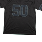 Mens Jersey Black V-Neck M