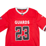 GILKEY Mens Jersey Red V-Neck L