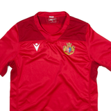 MACRON Nyon Rugby Mens T-Shirt Red XL