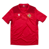 MACRON Nyon Rugby Mens T-Shirt Red XL