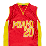 Mens Jersey Red Sleeveless S