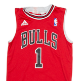 ADIDAS Bulls Mens Jersey Red Sleeveless XXS