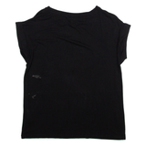 ELLESSE Womens T-Shirt Black XS