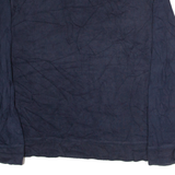 NAUTICA Mens Jumper Blue 1/4 Zip Tight Knit XL