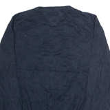 TOMMY HILFIGER Mens Jumper Blue Tight Knit M