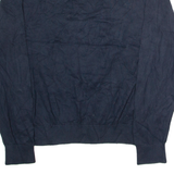 TOMMY HILFIGER Mens Jumper Blue Tight Knit M
