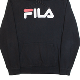 FILA Mens Black Hoodie M