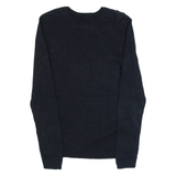LAUREN RALPH LAUREN Petite Womens Jumper Black Tight Knit M