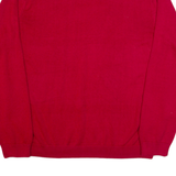 CHAPS Mens Jumper Red Tight Knit 2XL