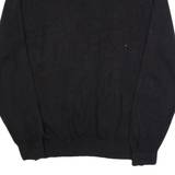 TOMMY HILFIGER Mens Jumper Black Tight Knit XL